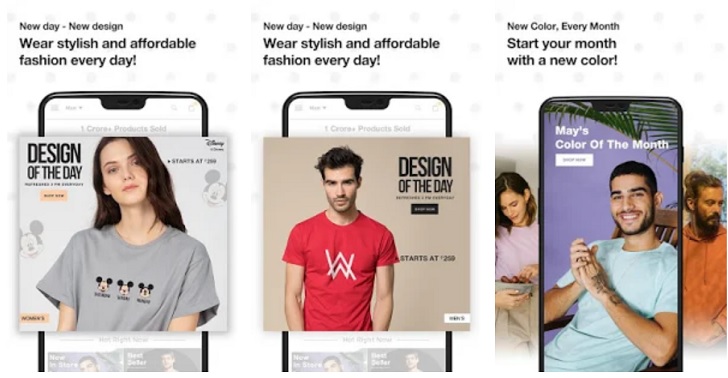 Bewakoof Online Fashion Shopping App Mobile And Tablet Apps Online Directory Appsdiary