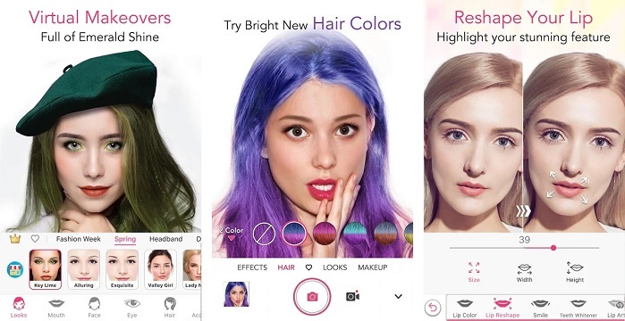 Youcam Makeup Magic Selfie Cam Virtual Makeovers Mobile And Tablet Apps Online Directory Appsdiary