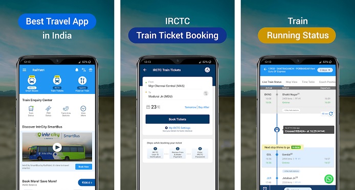 RailYatri – Live Train Status, PNR Status, Tickets App – Mobile And ...