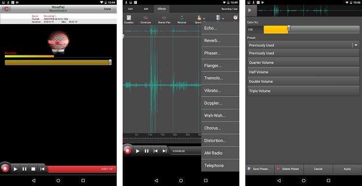 wavepad for android