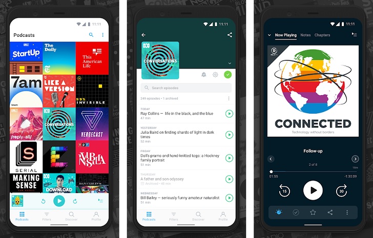 podcasts it go app pocket casts