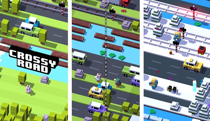 crossy road game sound