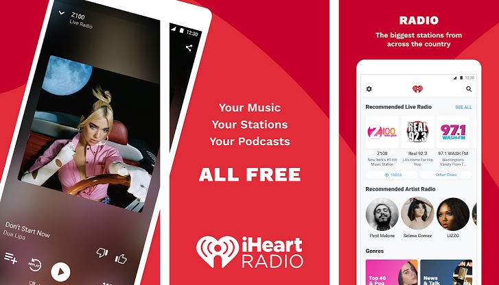 iheartradio free music app